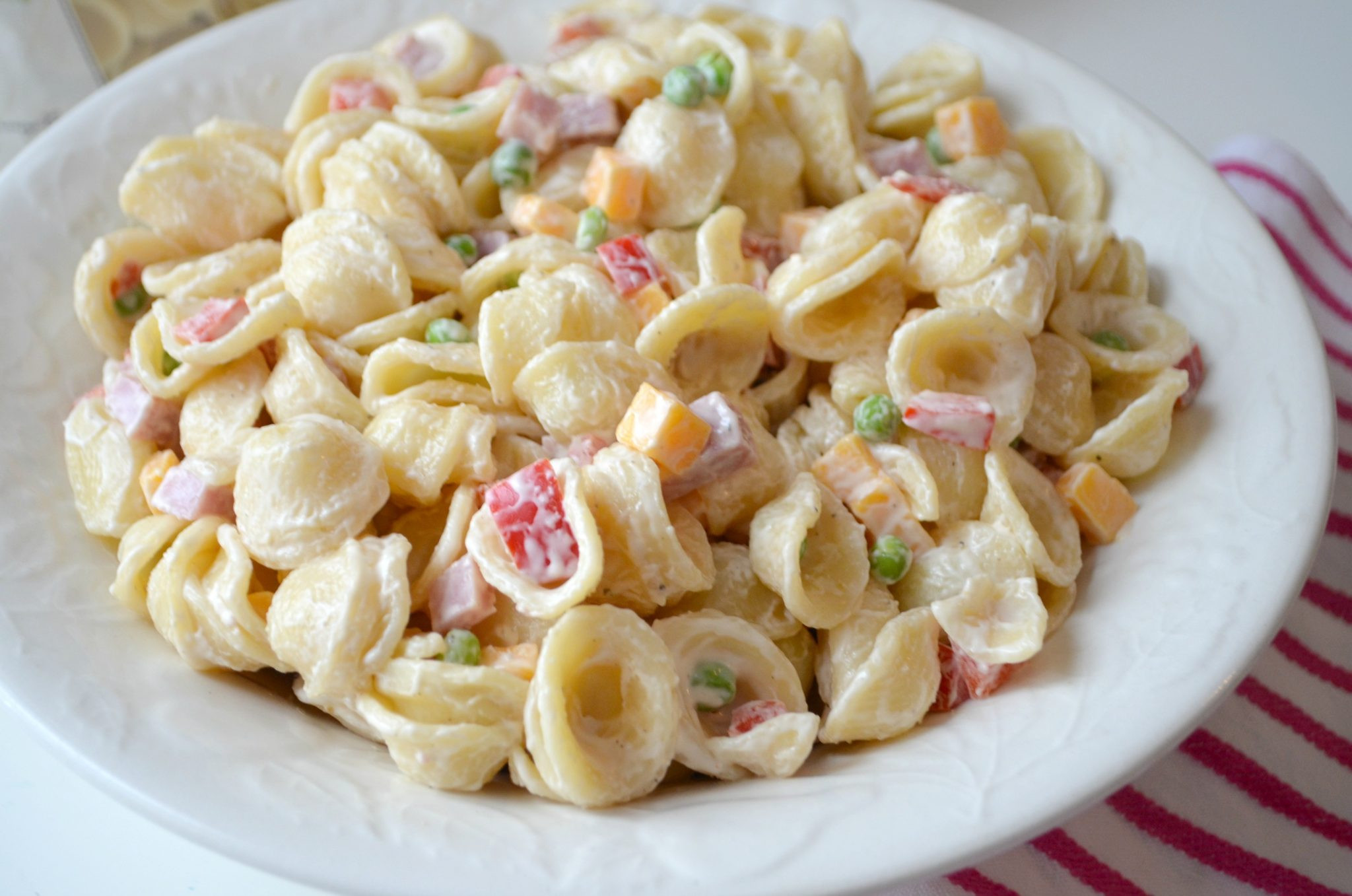 Quick And Easy Pasta Salad
 Quick & Easy Creamy Pasta Salad Amy Latta Creations