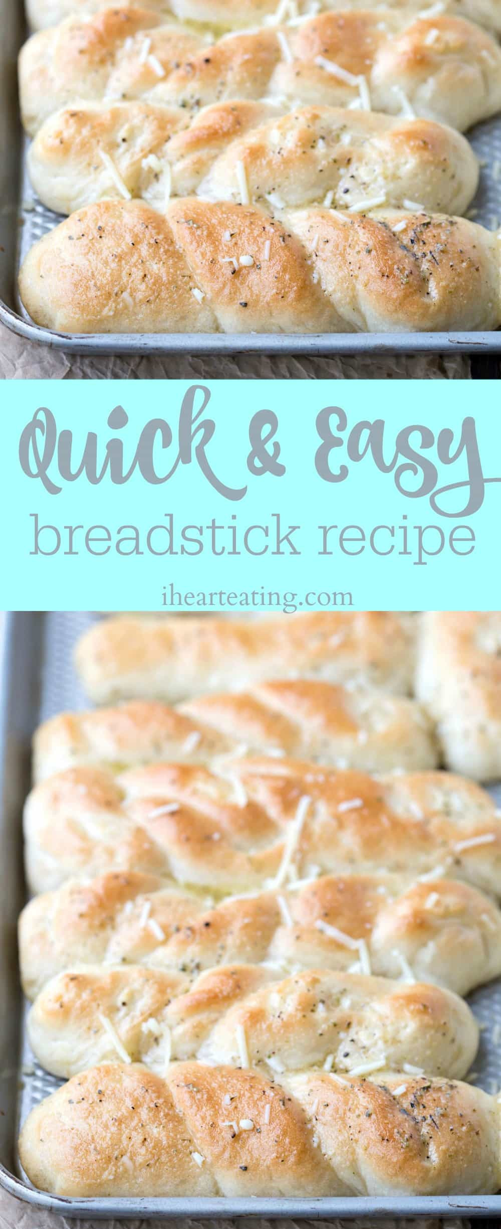 Quick Bread Sticks
 Quick and Easy Breadsticks I Heart Eating