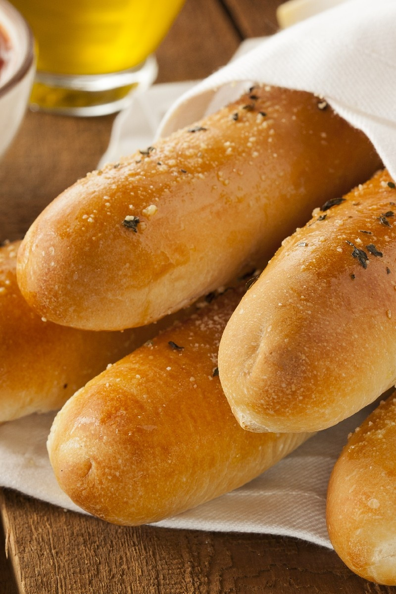 Quick Bread Sticks
 Quick Soft Breadsticks