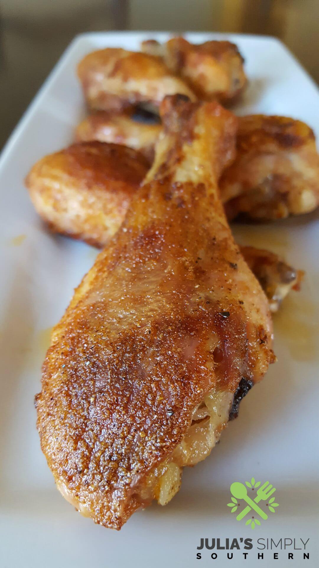Quick Chicken Legs Recipes
 Simple Crispy Baked Chicken Drumsticks Julias Simply
