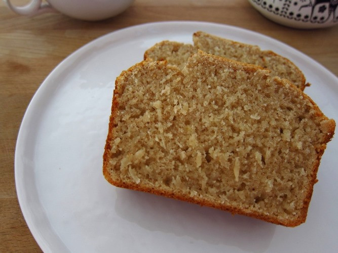 Quick Coconut Bread
 Chubby Hubby An easy quick bread coconut bread