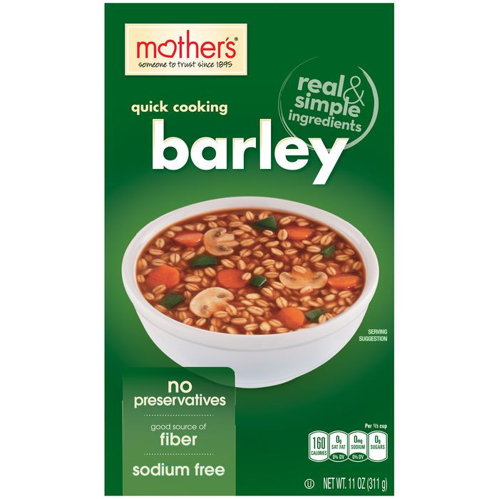 Quick Cook Barley
 Mothers Barley Quick Cooking