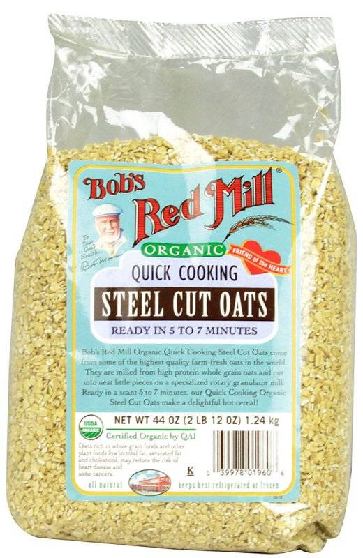 Quick Cooking Steel Cut Oats
 Bob s Red Mill Quick Cooking Steel Cut Oats 22 oz 4 Pack