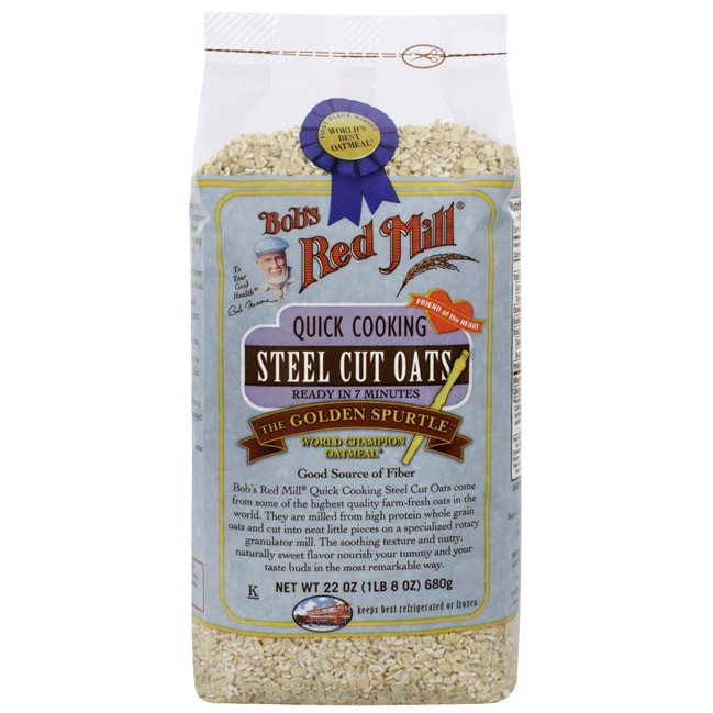 Quick Cooking Steel Cut Oats
 Bob s Red Mill Quick Cooking Steel Cut Oats 22 oz 623 g