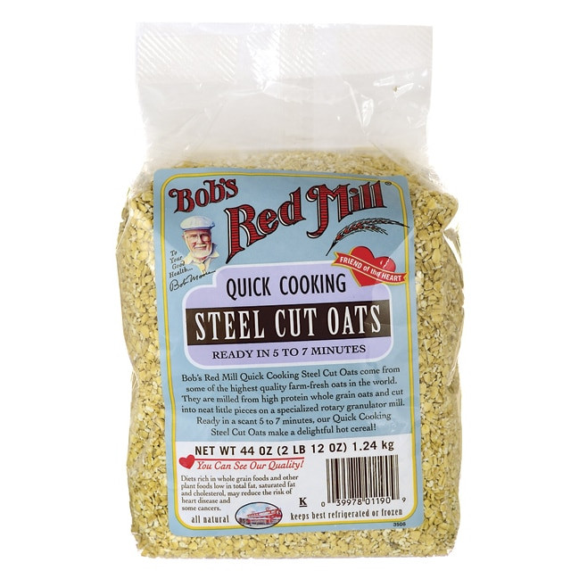 Quick Cooking Steel Cut Oats
 Bob s Red Mill Quick Cooking Steel Cut Oats 44 oz Pkg