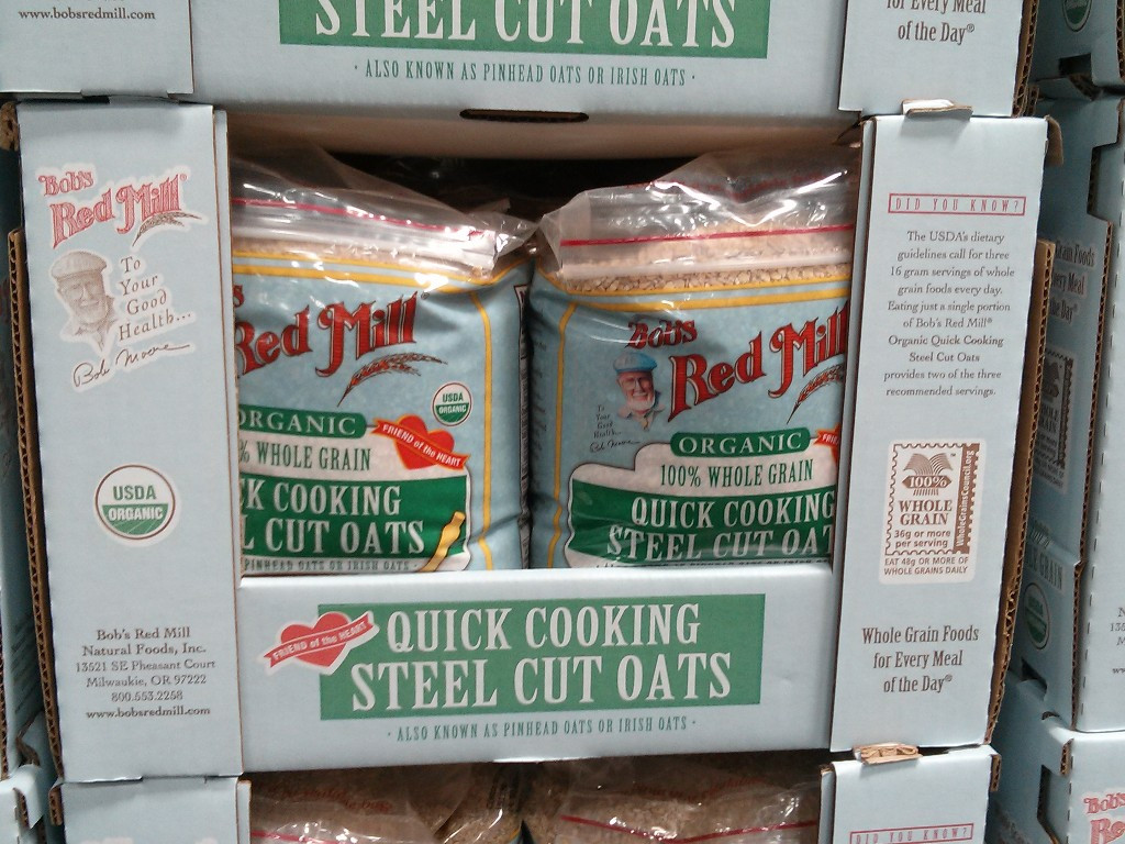 Quick Cooking Steel Cut Oats
 Bob’s Red Mill Organic Quick Cooking Steel Cut Oats