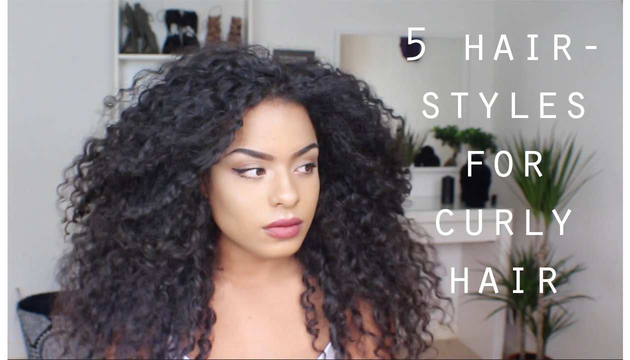 Quick Cute Hairstyles For Long Hair
 5 QUICK EASY HAIRSTYLES FOR LONG CURLY HAIR