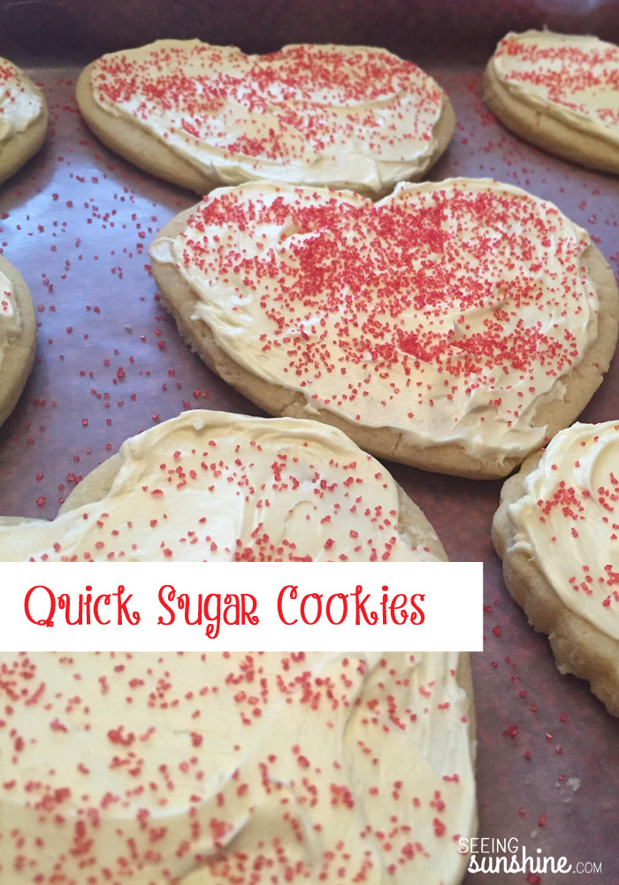 Quick Easy Sugar Cookies
 Quick & Easy Sugar Cookies Seeing Sunshine Blog