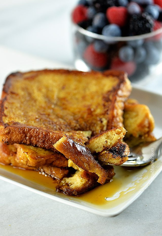 Quick French Toast Recipe
 Perfect French Toast Recipe Add a Pinch
