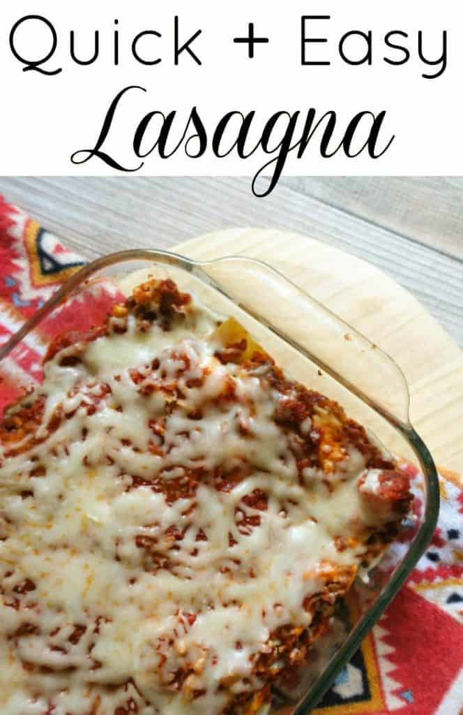 Quick Lasagna Recipe
 Quick and Easy Lasagna Recipe A Family Favorite lw vogue