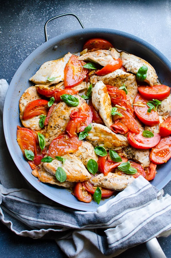Quick Meal With Chicken Breasts
 Chicken Breast with Tomatoes and Garlic iFOODreal