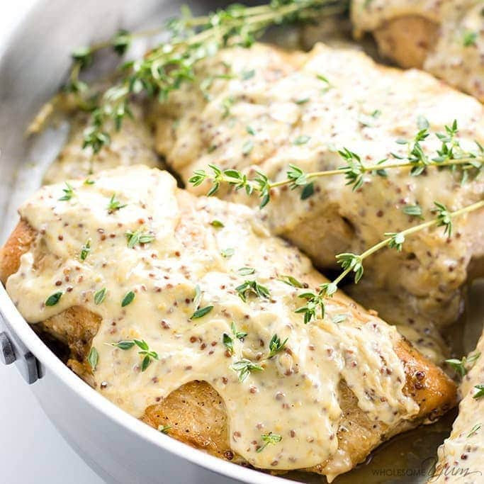 Quick Meal With Chicken Breasts
 Pan Seared Chicken Breast Recipe with Mustard Cream Sauce