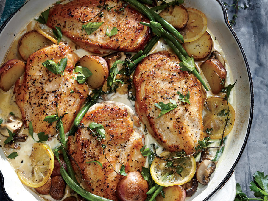 Quick Meal With Chicken Breasts
 fort Food Weeknight Lemon Chicken Skillet Dinner 50