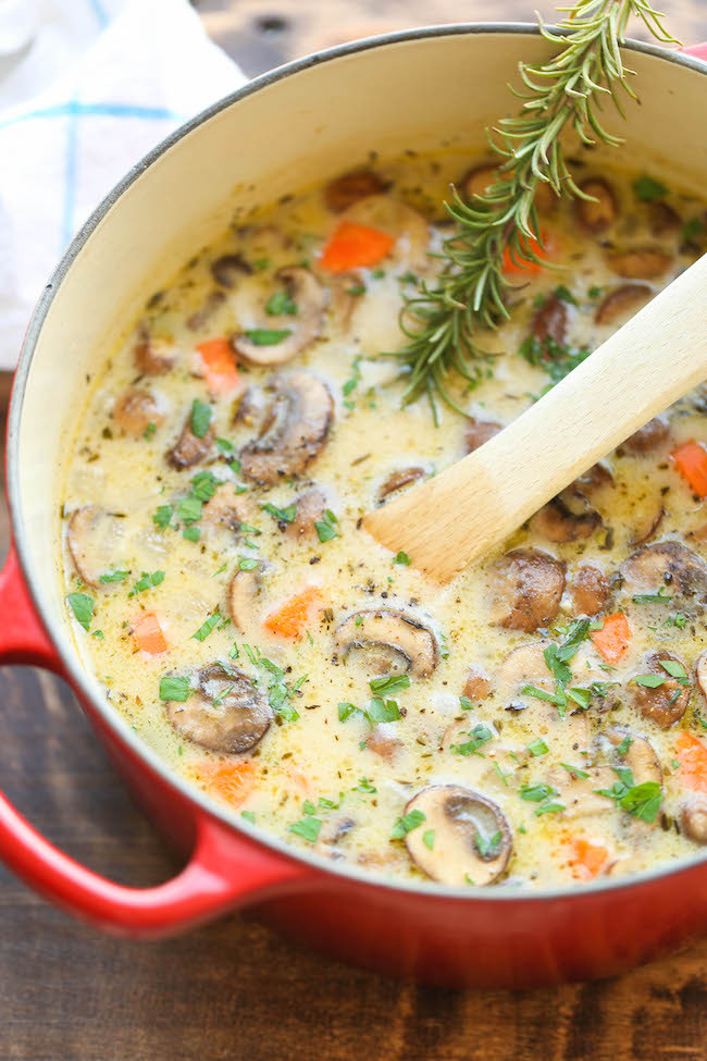 Quick Mushroom Recipes
 15 Best Quick and Cozy Soup Recipes Damn Delicious
