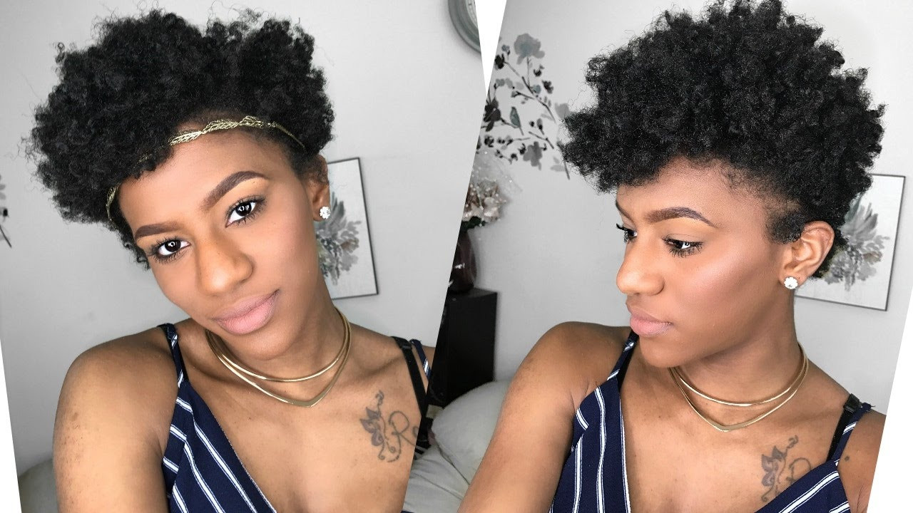 Quick Natural Hairstyles Short Hair
 5 QUICK AND EASY HAIRSTYLES For SHORT Natural Hair