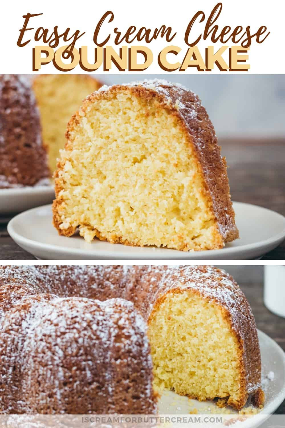 Quick Pound Cake Recipe
 Easy Cream Cheese Pound Cake Recipe