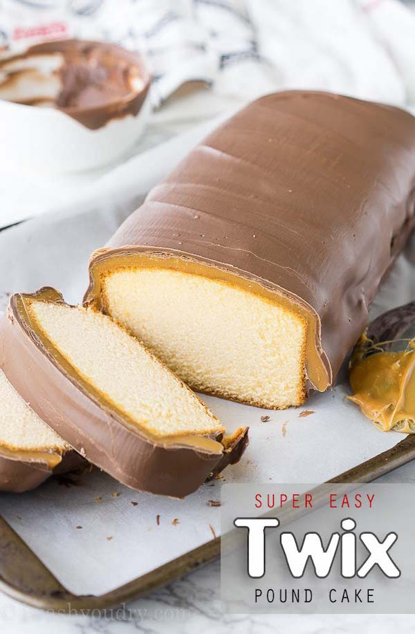 Quick Pound Cake Recipe
 Super Easy Twix Pound Cake – Edible Crafts