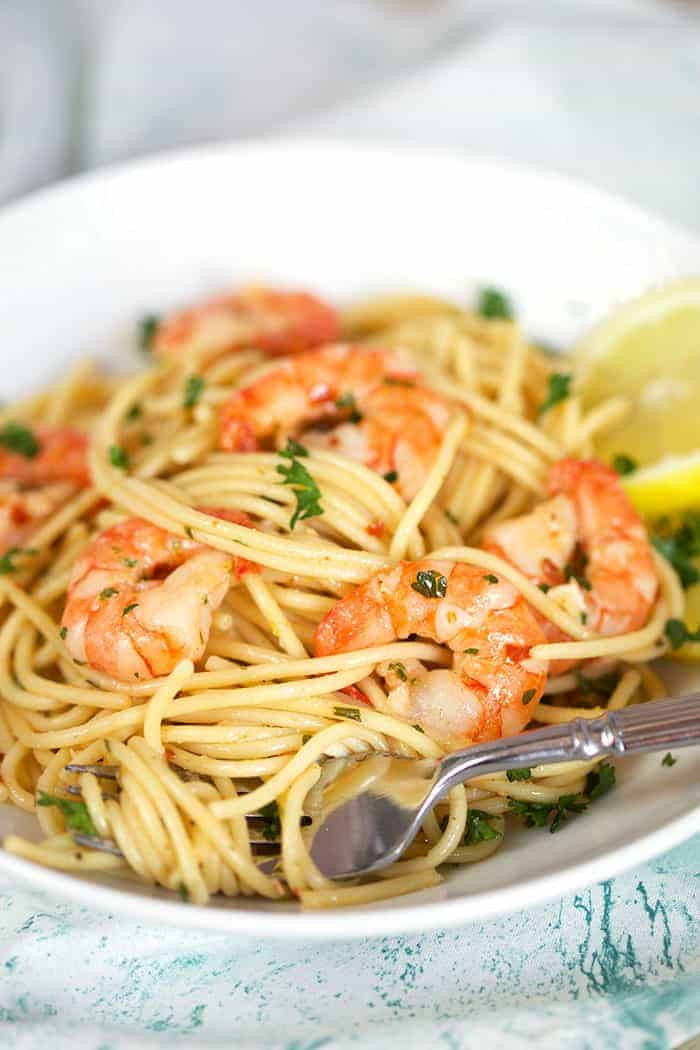 Quick Shrimp Pasta
 Easy Shrimp Scampi Recipe Ready in 10 Mins Spend With