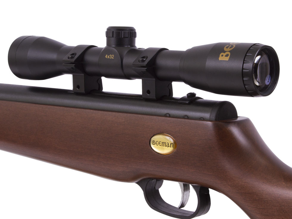 Quiet Air Rifle For Backyard
 Beeman Quiet Tek Scope bo Hardwood