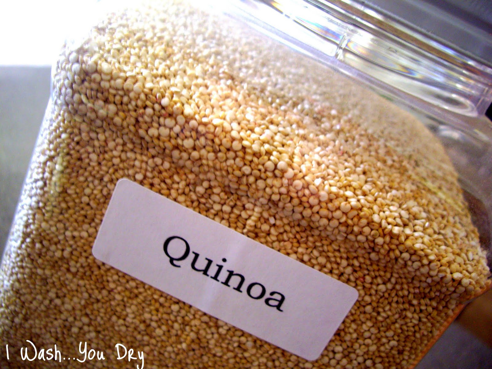 Quinoa A Grain
 Quinoa Grain or Seed I Wash You Dry
