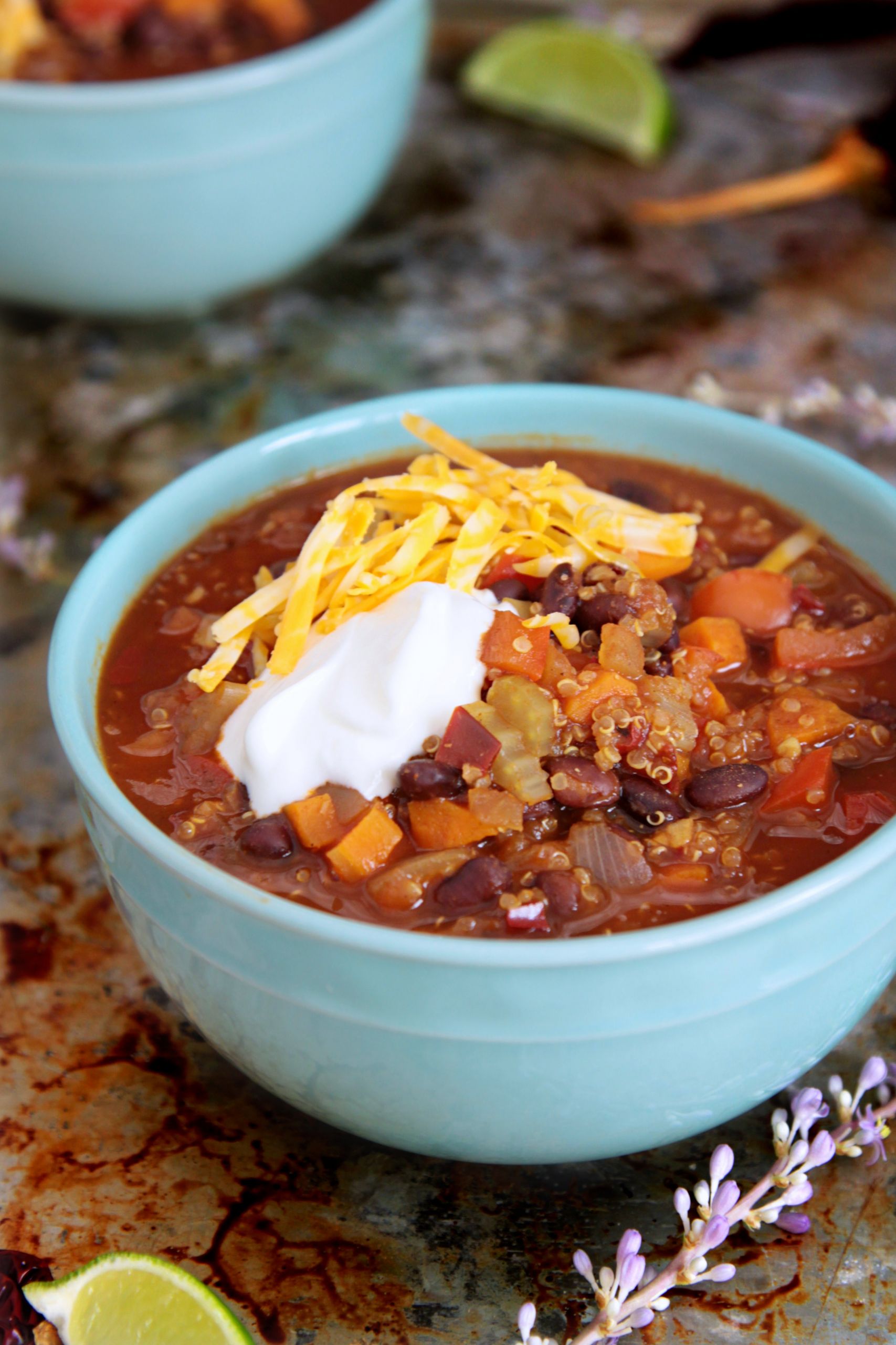 Quinoa Black Bean Chili
 The Best Quinoa Black Bean Chili