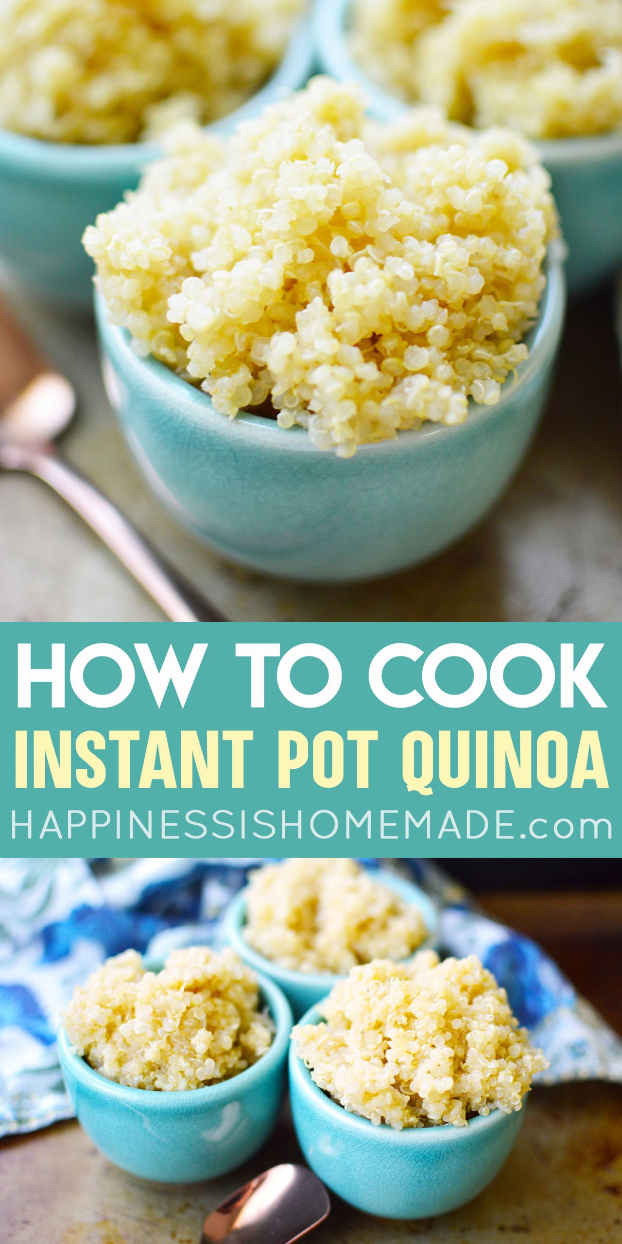 Quinoa Instant Pot
 How to Cook Instant Pot Quinoa Happiness is Homemade