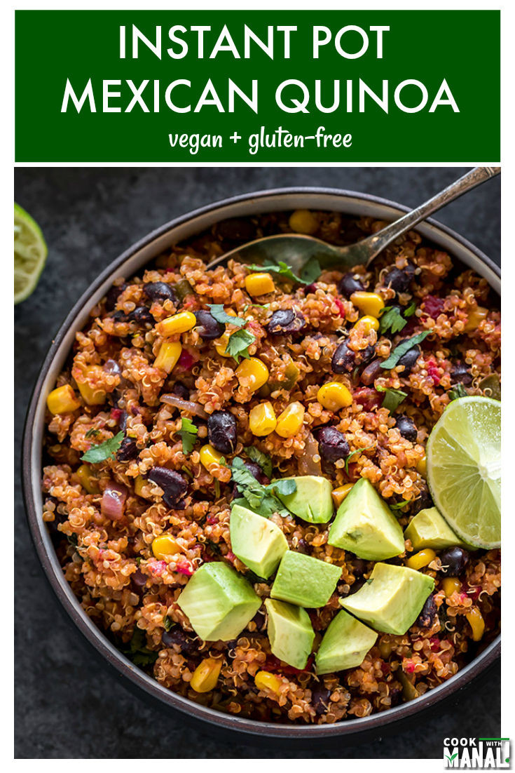 Quinoa Instant Pot
 Instant Pot Mexican Quinoa Cook With Manali