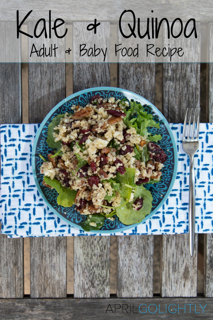 Quinoa Recipe For Baby
 Kale & Quinoa Salad Infant to Adult Recipe