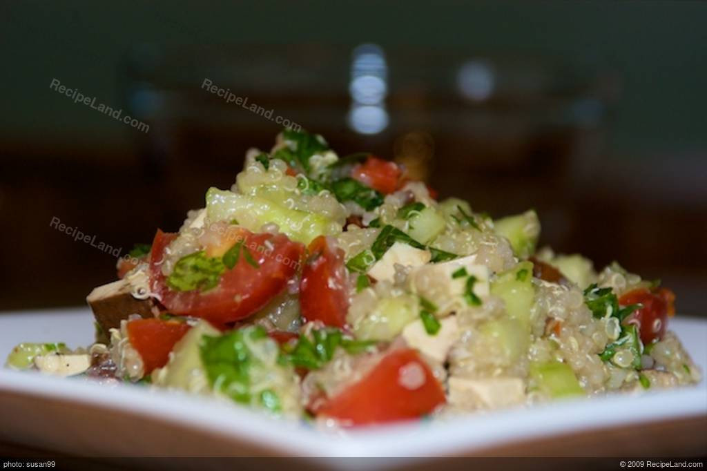 Quinoa Tofu Salad
 Quinoa and Smoked Tofu Salad Recipe