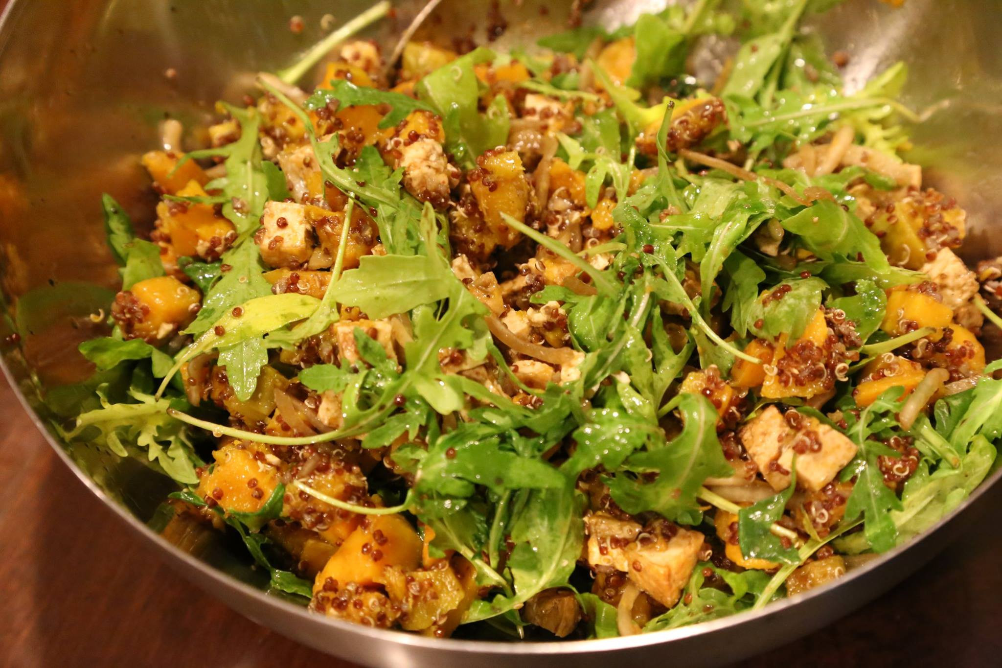 Quinoa Tofu Salad
 Quinoa Pumpkin Tofu Salad – c h e f