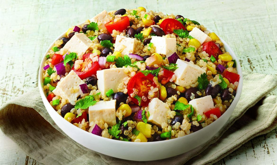 Quinoa Tofu Salad
 Tofu and Quinoa Salad Recipe by Christian Kogler