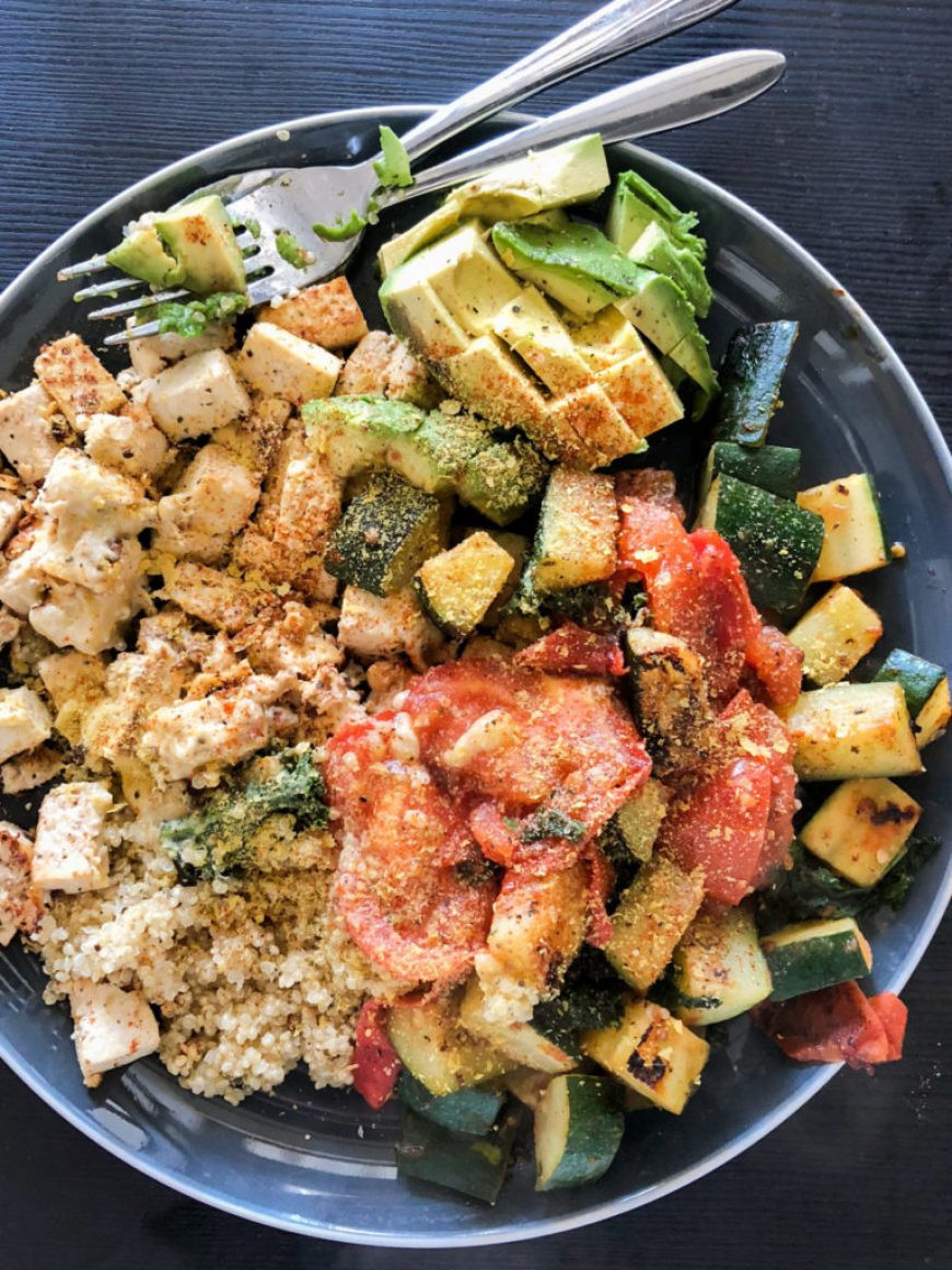 Quinoa Tofu Salad
 Vegan Tofu Quinoa Salad Recipe THE SAGE