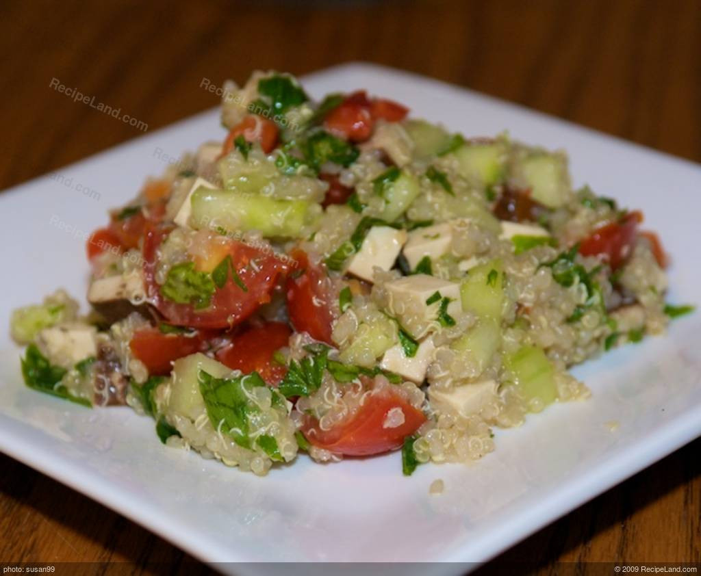 Quinoa Tofu Salad
 Quinoa and Smoked Tofu Salad Recipe