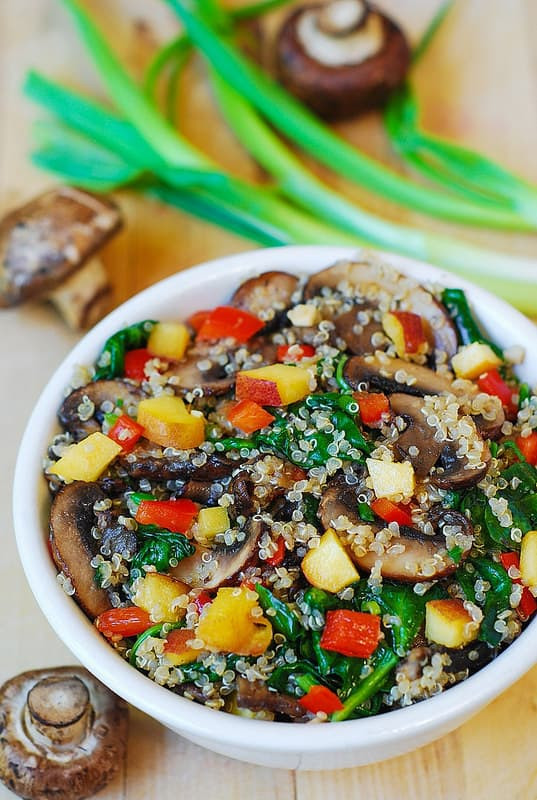 Quinoa Vegetables Recipe
 Healthy quinoa with ve ables