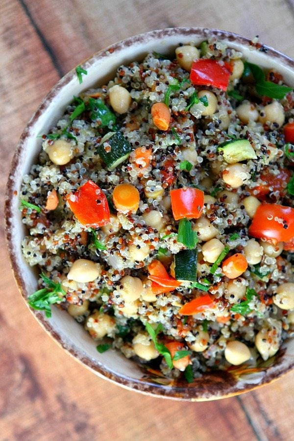 Quinoa Vegetables Recipe
 Roasted Ve able Quinoa Recipe Girl