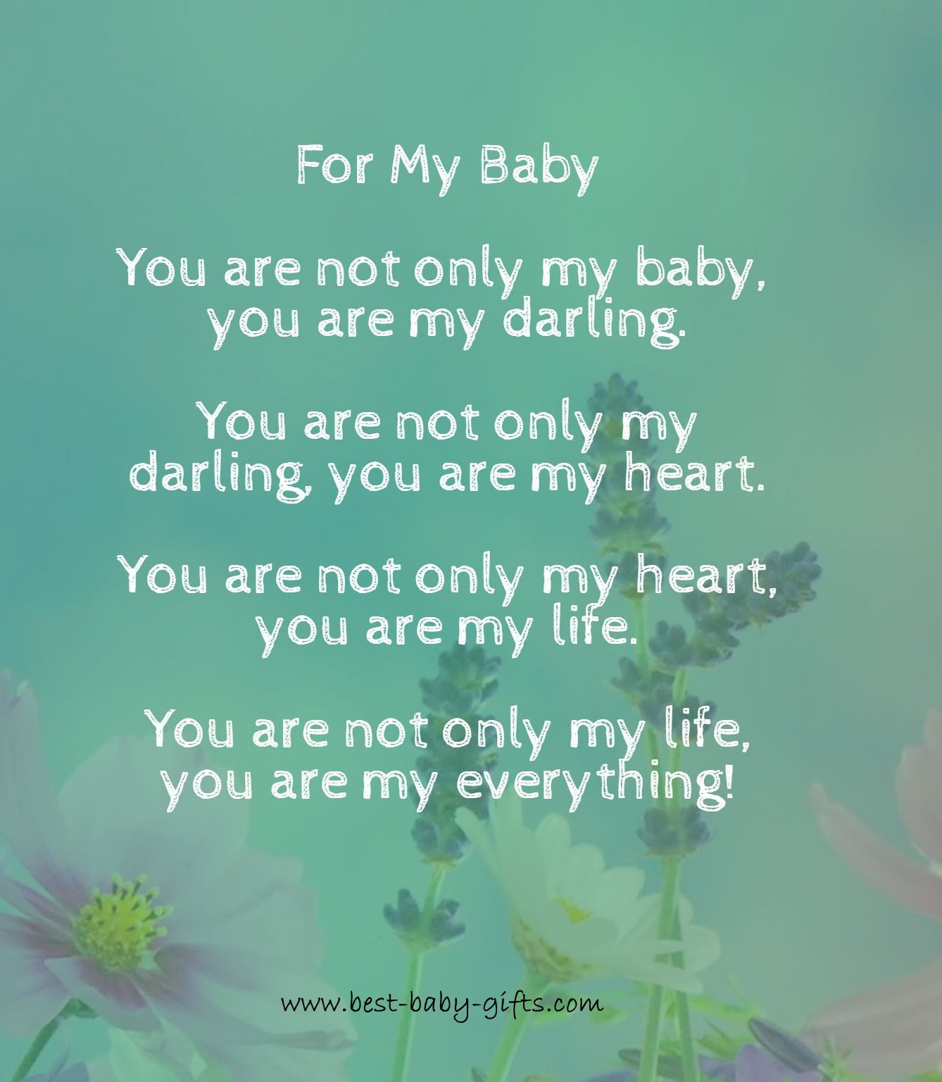 Quote For A Baby
 Newborn Quotes inspirational and spiritual baby verses