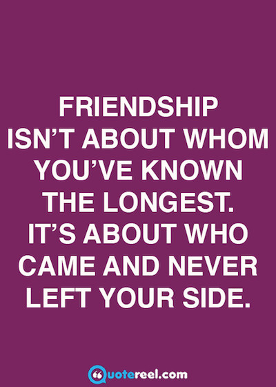 Quote For Good Friendship
 21 Quotes About Friendship QuoteReel