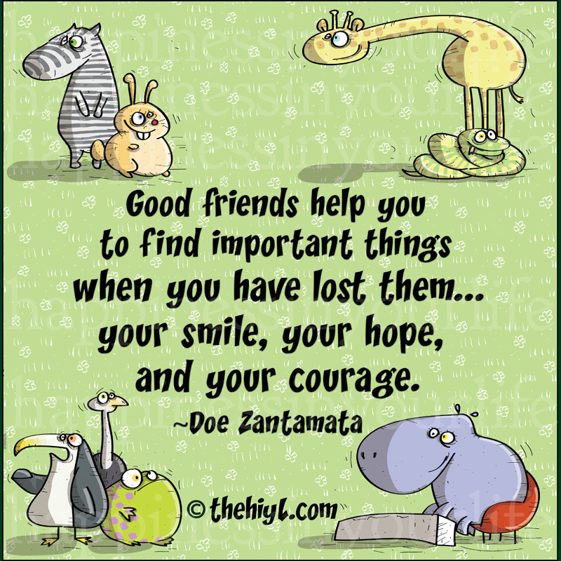 Quote For Good Friendship
 Quotes About Being A Good Friend QuotesGram