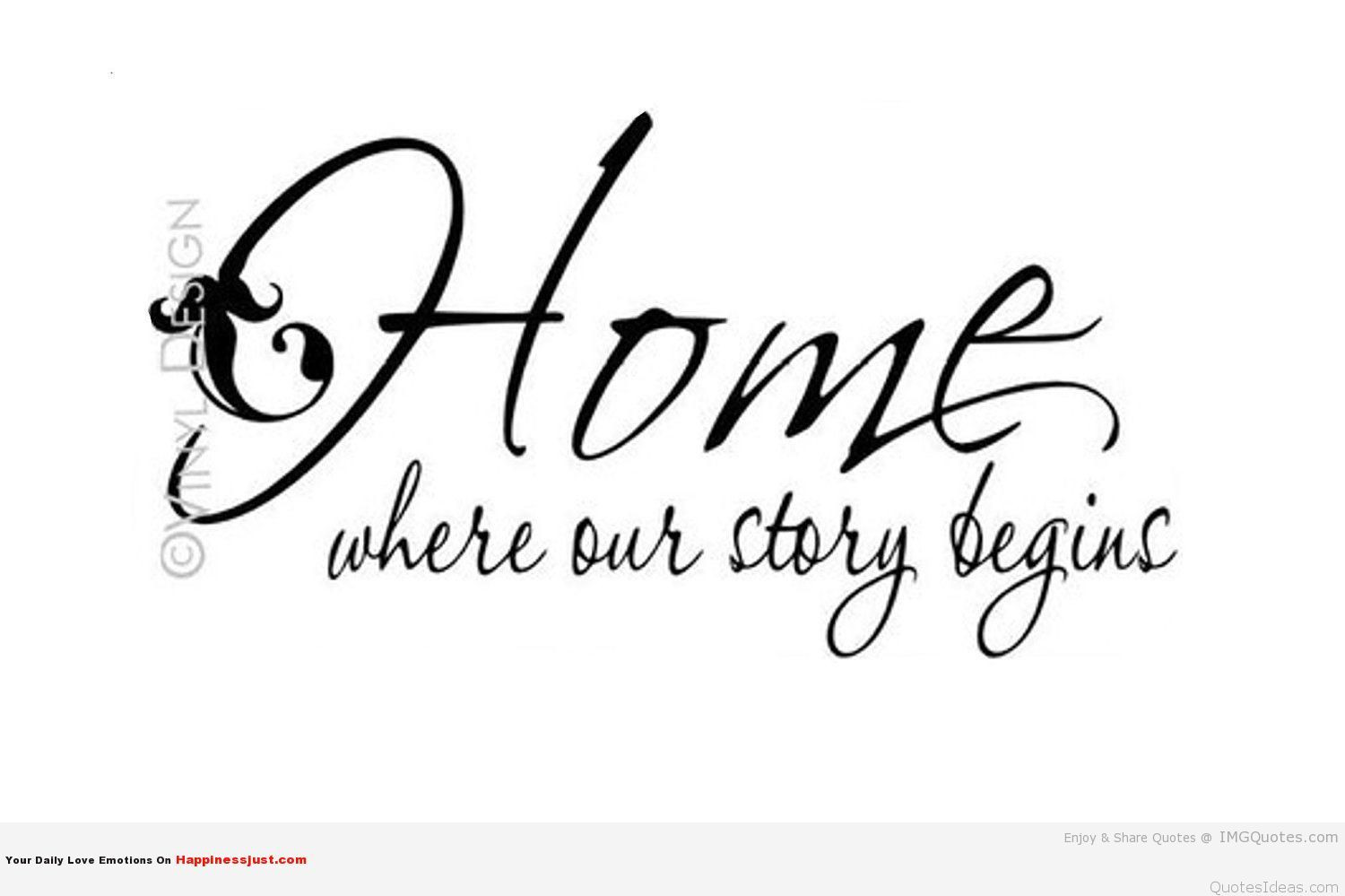 Quotes About Home And Family
 Cute cover family quote 2015 inspiring