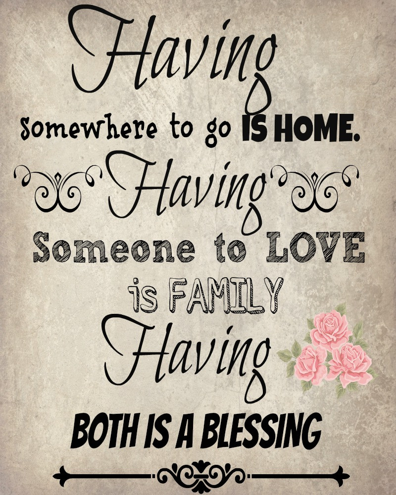 Quotes About Home And Family
 Quotes About Family And Home QuotesGram