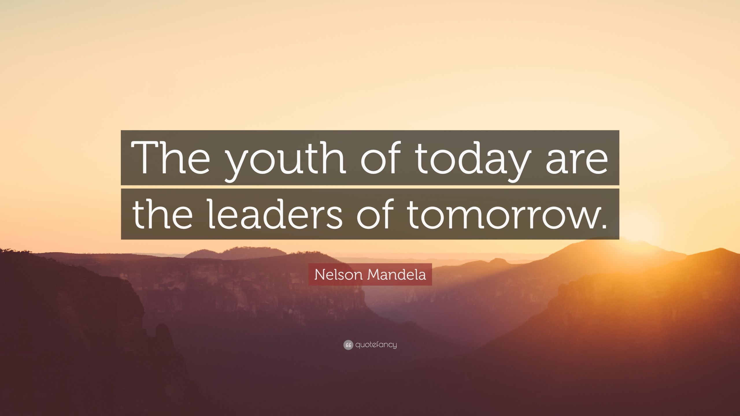 Quotes About Youth Leadership
 Nelson Mandela Quotes 100 wallpapers Quotefancy