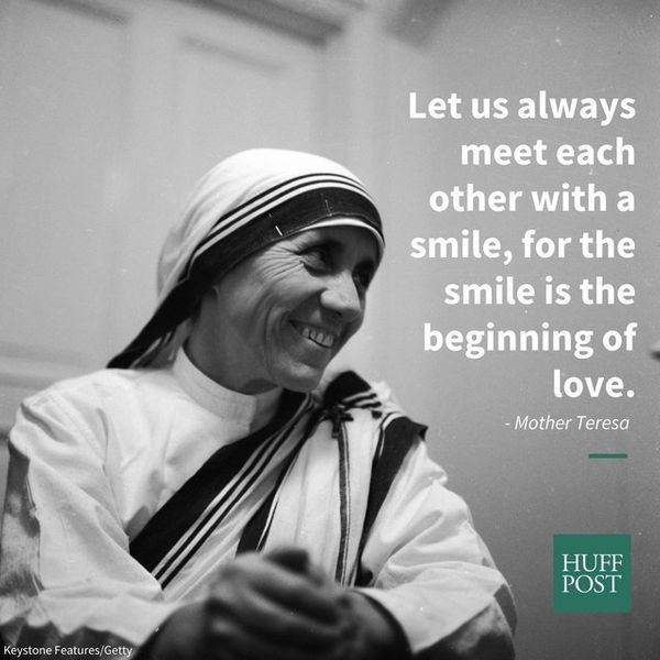 Quotes By Mother Teresa
 10 Mother Teresa Quotes That Remind Us Her Enduring