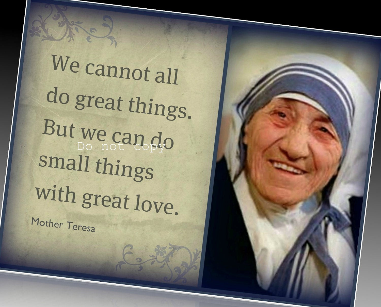 Quotes By Mother Teresa
 Mother Teresa Inspirational Magnet Quote