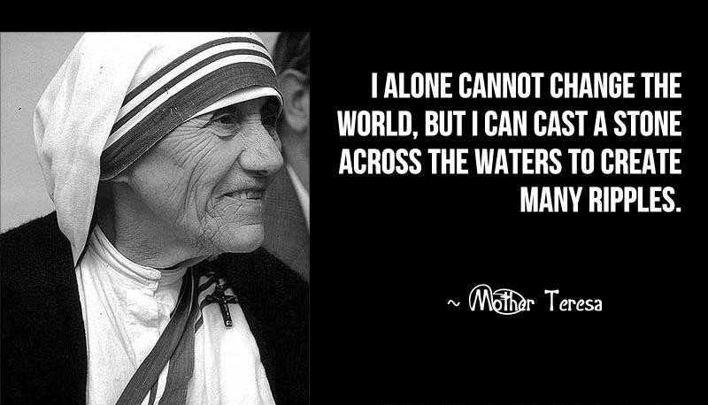 Quotes By Mother Teresa
 Mother Teresa Motivational Quotes