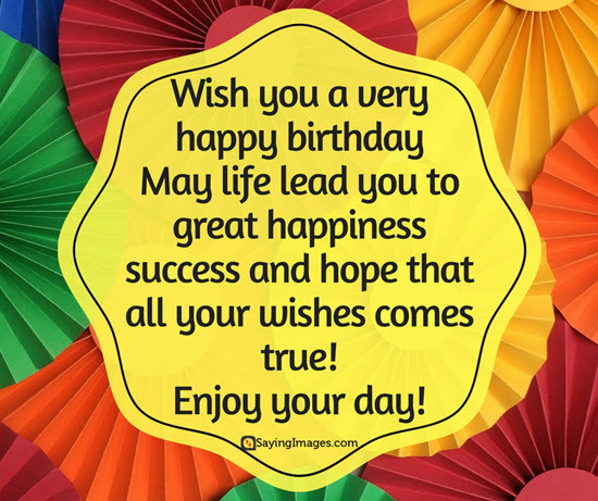 Quotes For Happy Birthday
 Happy Birthday Quotes Messages Sms &