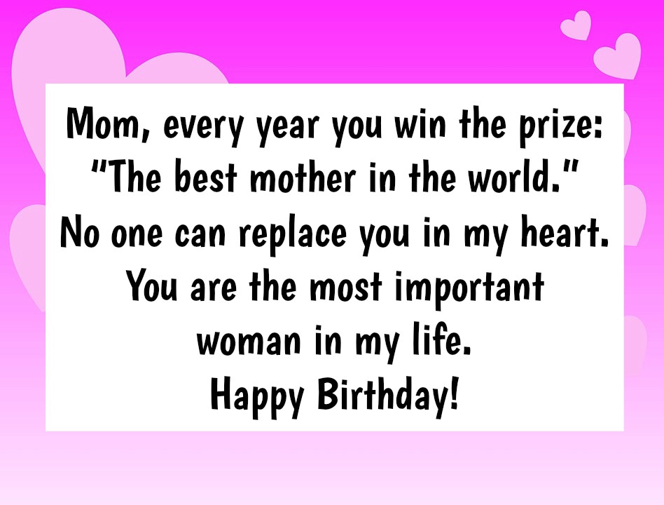 Quotes For Mom On Her Birthday
 10 Birthday Wishes for Mom That Will Make Her Smile