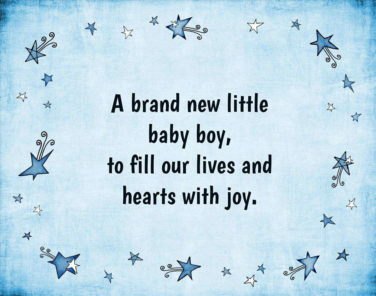 Quotes For Newly Born Baby Boy
 Baby Boy Quotes Text & Image Quotes