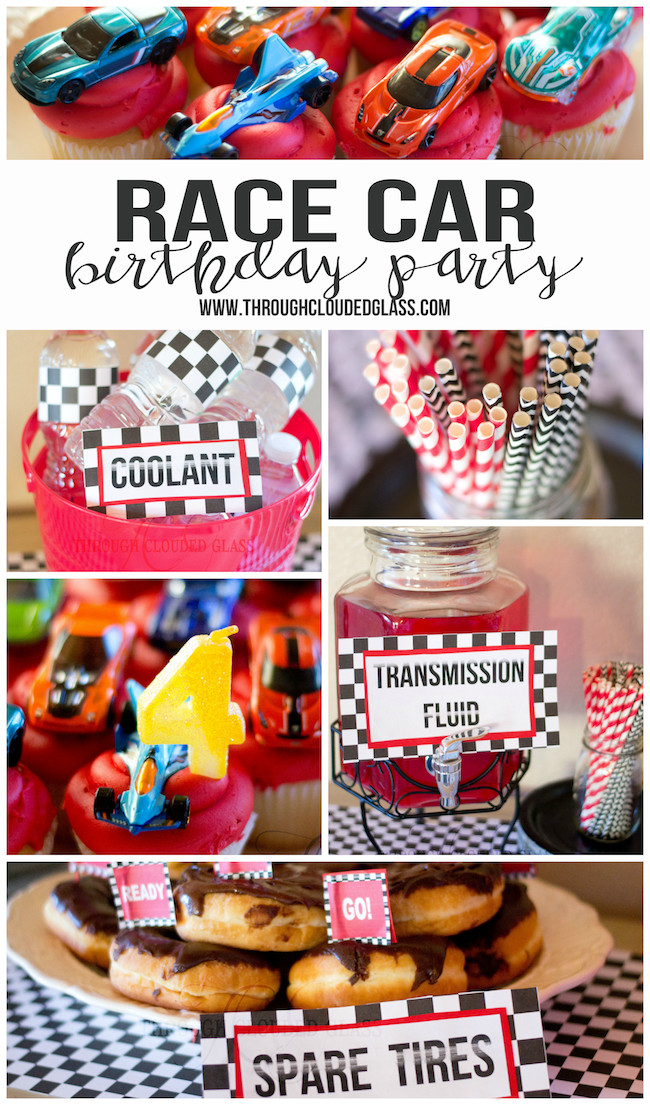 Race Car Birthday Decorations
 Race Car Birthday Party