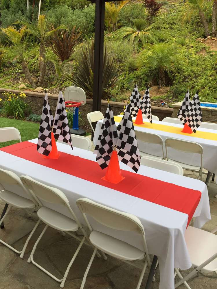 Race Car Birthday Decorations
 Race Car Birthday Party Ideas 16 of 37