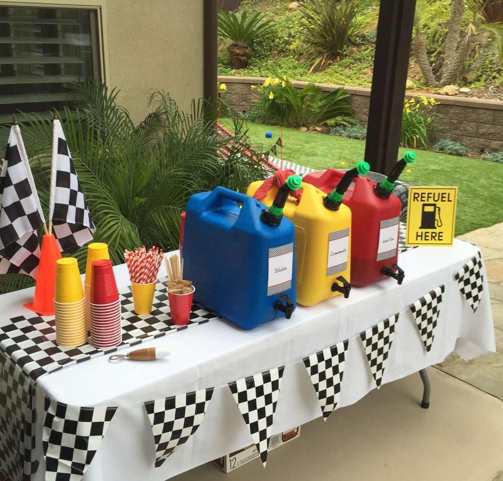 Race Car Birthday Decorations
 Race Car Birthday Party Ideas 28 of 37